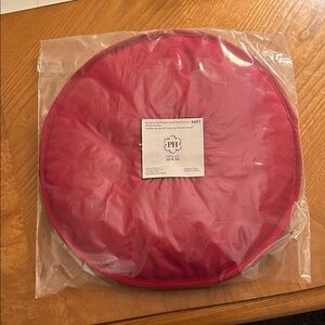 PH House Round Red Microwave Tortilla Warmer